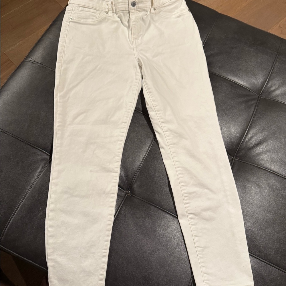 Lucky Ava Skinny white cotton jeans women’s size 12 measurements in pictures - Picture 2 of 12